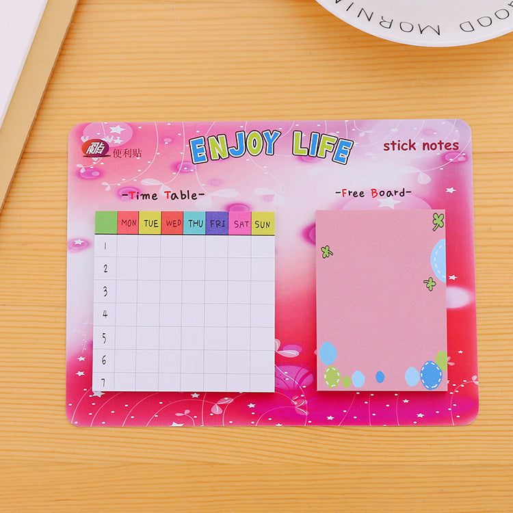 Wholesale Weekly Schedule Combination Paper Post-it Notes